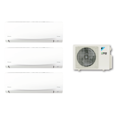 Daikin 大金 1.0匹+1.0匹+1.0匹 一拖三 MKC R32變頻淨冷 多聯型分體冷氣機 (MKC70SVMN/CTKC25RVMN+CTKC25RVMN+CTKC25RVMN)